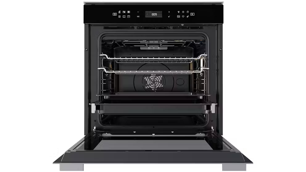 Whirlpool W7OSPBLAUS 60cm Multi-Function Pyrolytic Electric Oven in Black