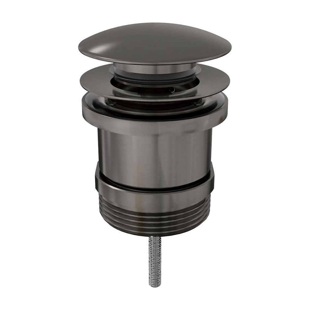 Fienza WAS72GM Pop Up Waste Universal Basin 32/40mm, Gun Metal