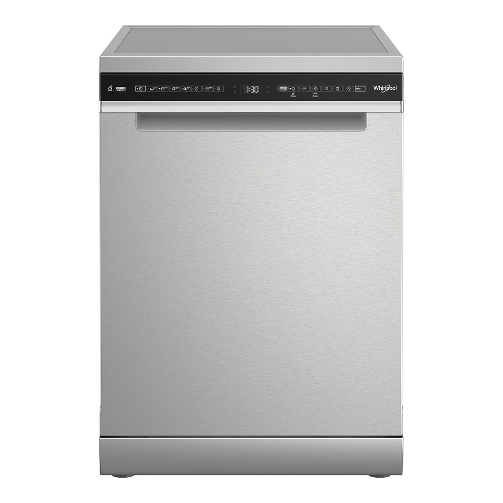 Whirlpool WDFS3L5PIXAU Power Clean Maxi-Tub 15 Place Setting Freestanding Dishwasher in Stainless Steel