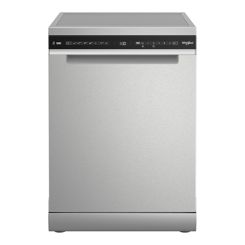 Whirlpool WDFS3R4NIXAU Power-Clean Maxi-Tub 14 Place Setting Freestanding Dishwasher in Stainless Steel