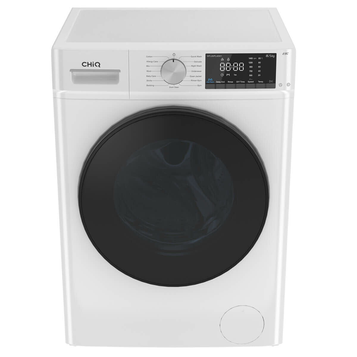 CHiQ WFL85PL48W1 8.5kg Front Load Washing Machine - Online Only