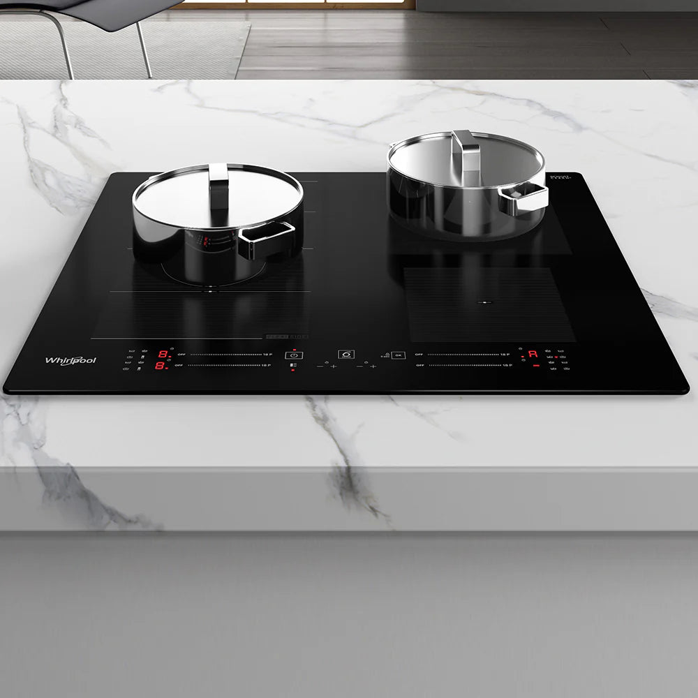 Whirlpool WFS0160NE 60cm Built In Induction Cooktop with Flexi Zone