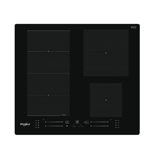 Whirlpool WFS0160NE 60cm Built In Induction Cooktop with Flexi Zone