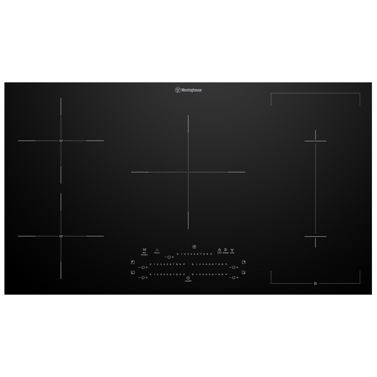 Westinghouse WHI955BD 90cm Induction Cooktop - Westinghouse Factory Seconds