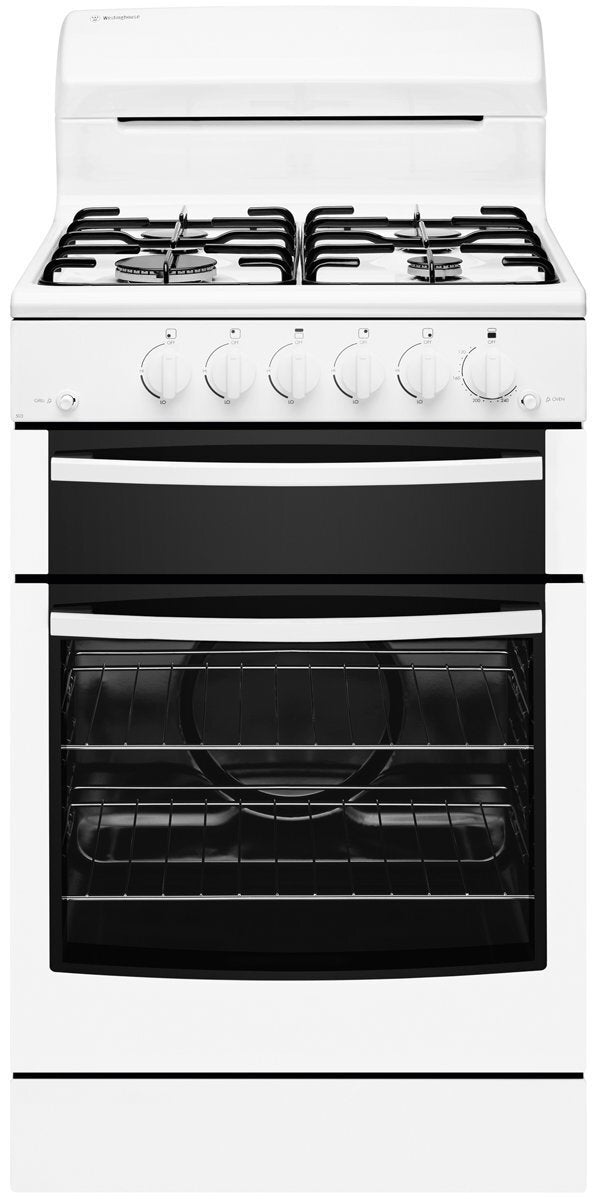 Westinghouse WLG503WBNG 54cm Freestanding Gas Oven/Stove - Westinghouse Clearance and Seconds Discount