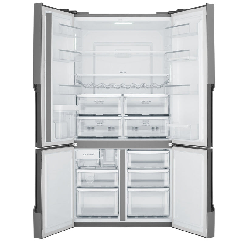 Westinghouse WQE5660SA 564L Water Tank Stainless Steel French Quad Door Refrigerator - Westinghouse Cosmetic Imperfection Discount - Pick Up Only