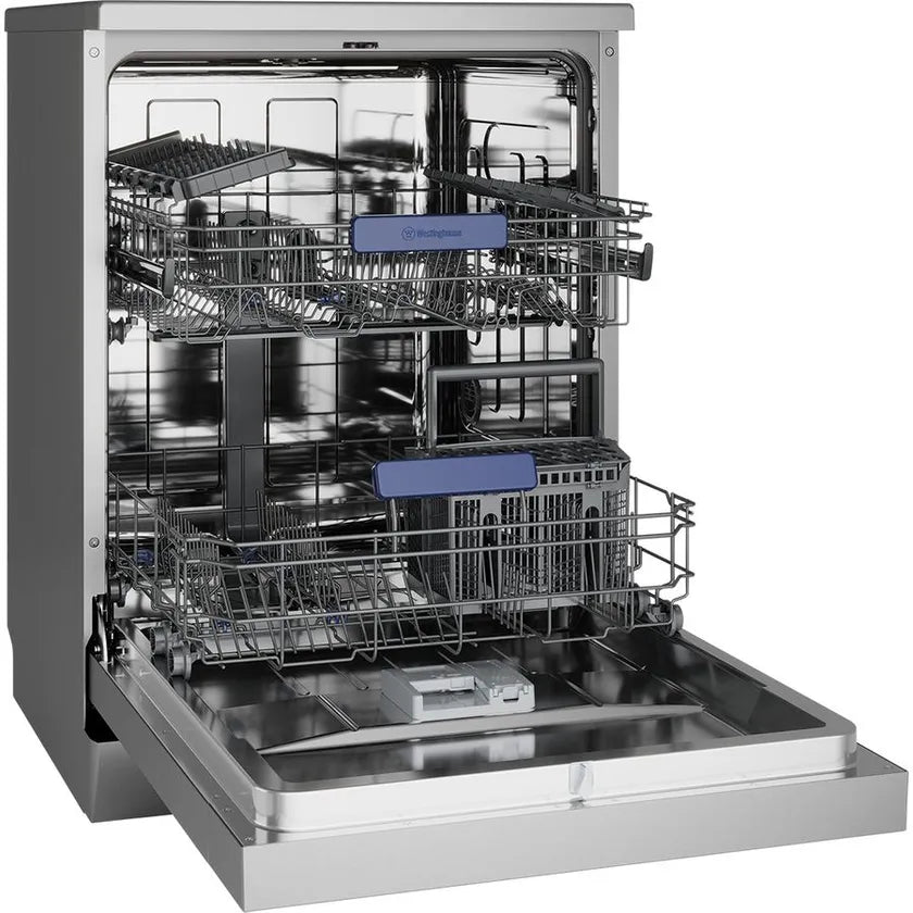 Westinghouse WSF6602XC 60cm Stainless Steel 14 Place Freestanding Dishwasher - Factory Seconds