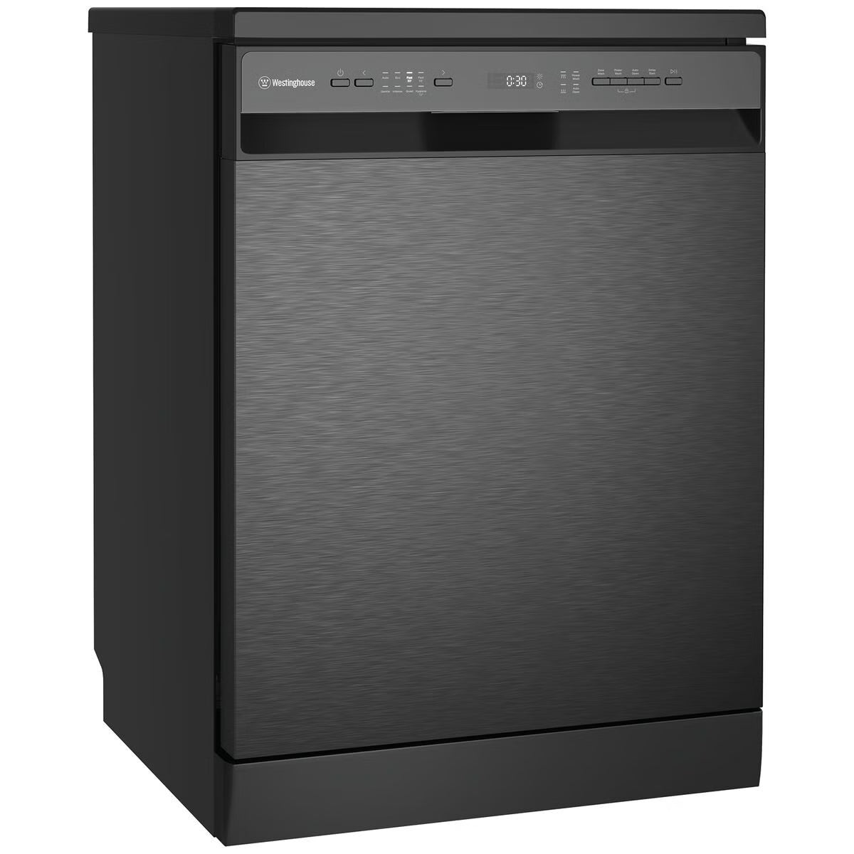 Westinghouse WSF6606KXC 60cm Dark Stainless Steel Freestanding Dishwasher - Westinghouse Factory Seconds