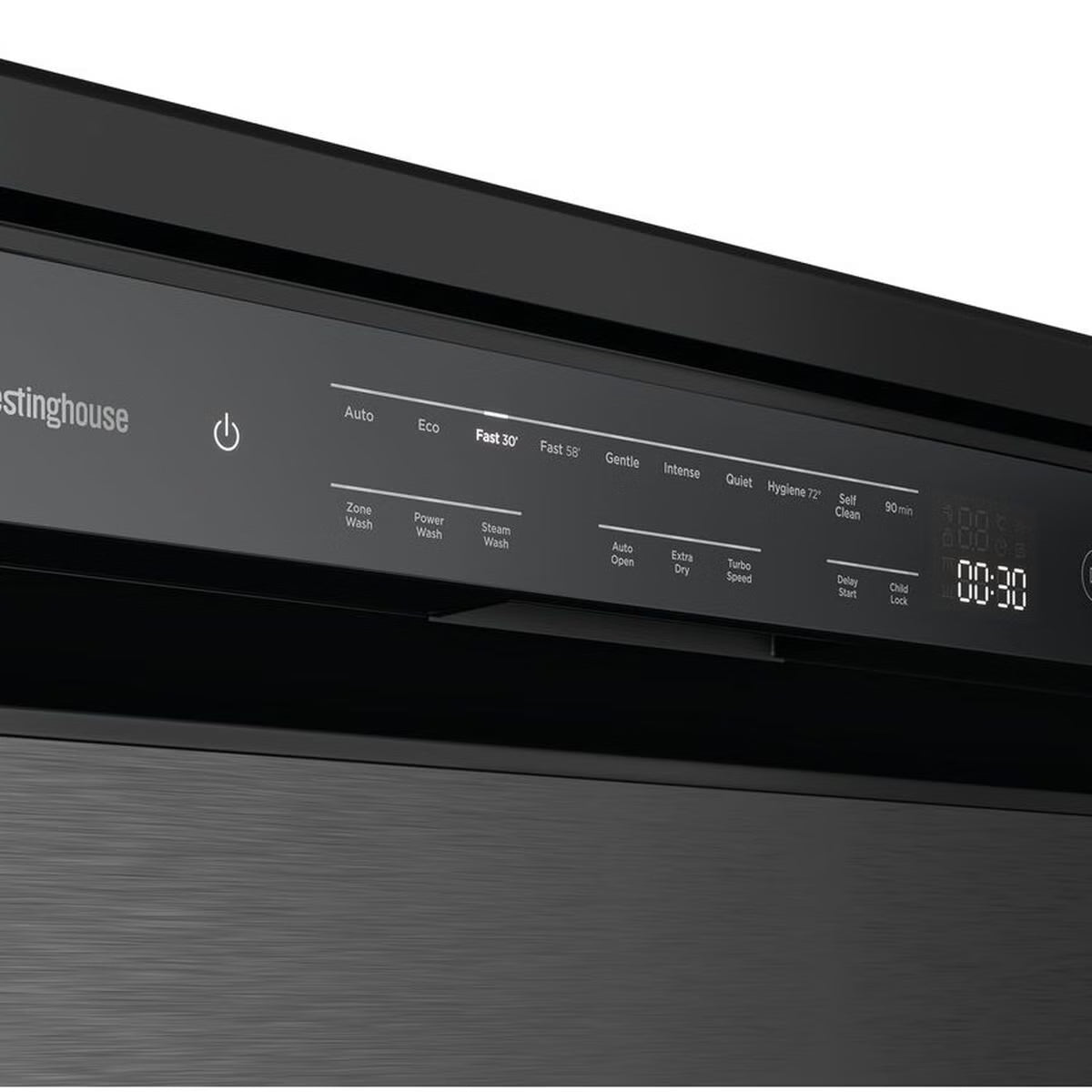 Westinghouse WSF6608KXC 60cm Dark Stainless Steel Freestanding Dishwasher – Westinghouse Factory Seconds