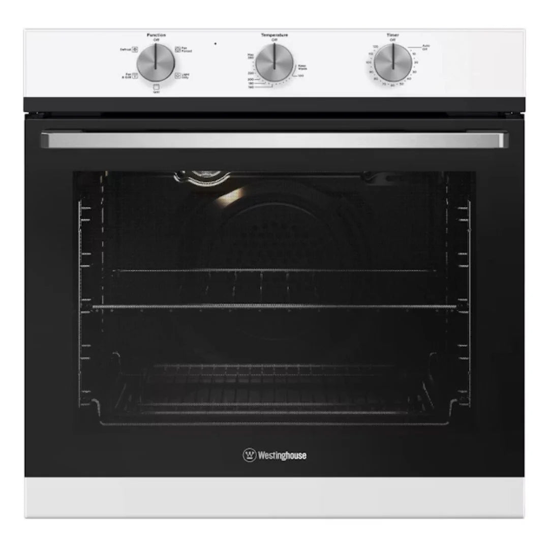 Westinghouse WVE6313WDA 60cm White Fan Forced Oven - Westinghouse Factory Seconds