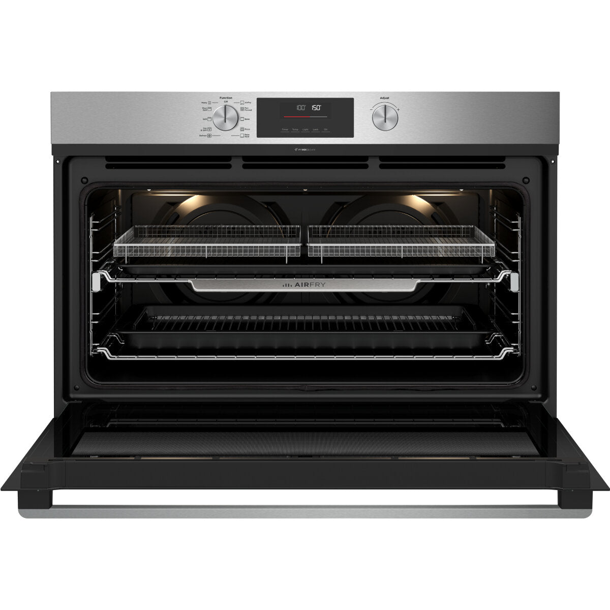Westinghouse WVEP9716SD 90cm Stainless Steel Pyrolytic Electric Built-In Oven - Westinghouse Factory Seconds