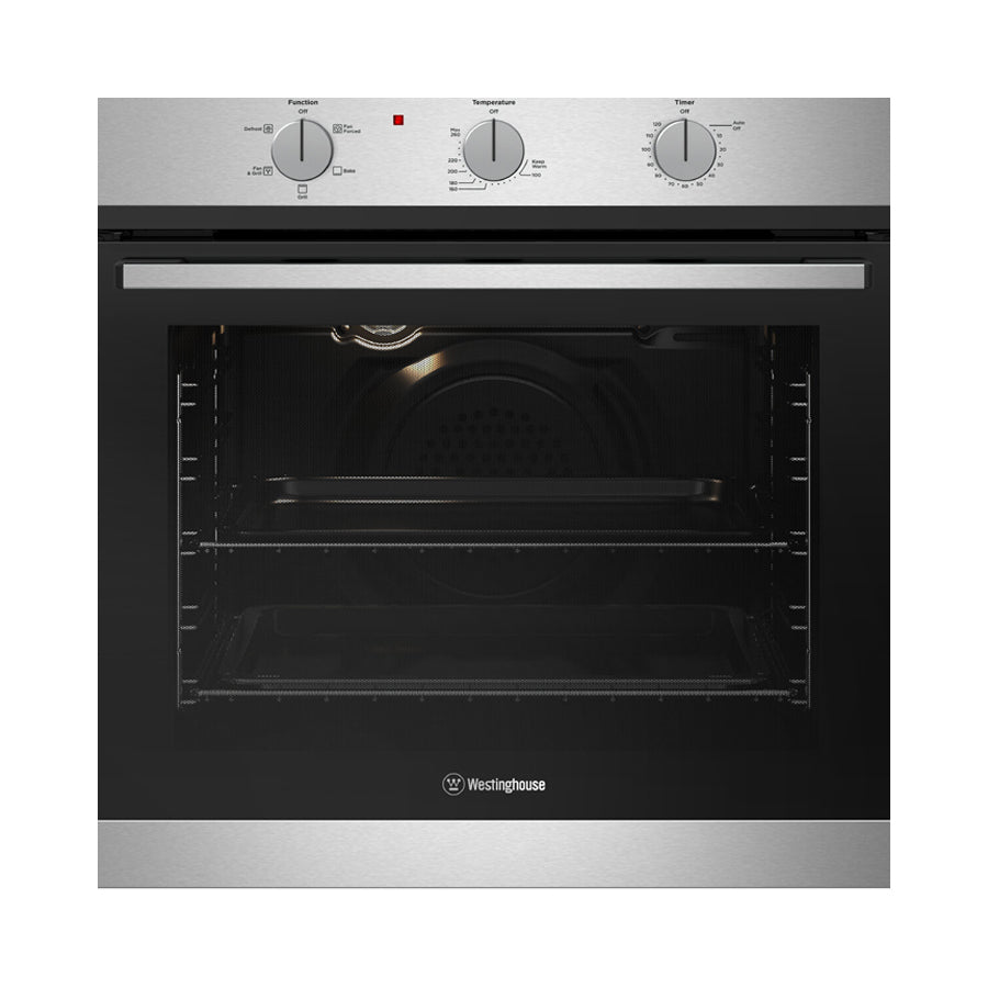 Westinghouse WVG6314SD 60cm Stainless Steel Gas Oven - Westinghouse Factory Seconds