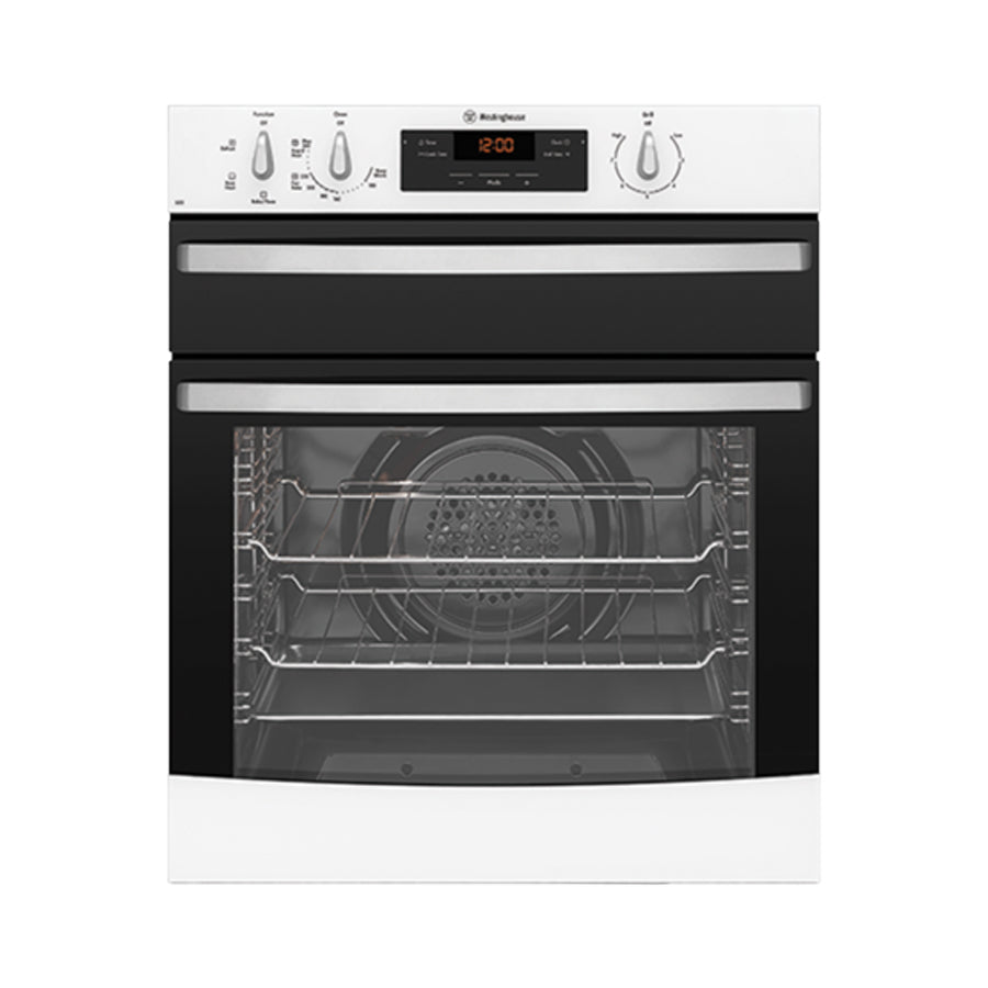 Westinghouse WVG655WNG White Gas Oven with Separate Grill - Clearance Discount