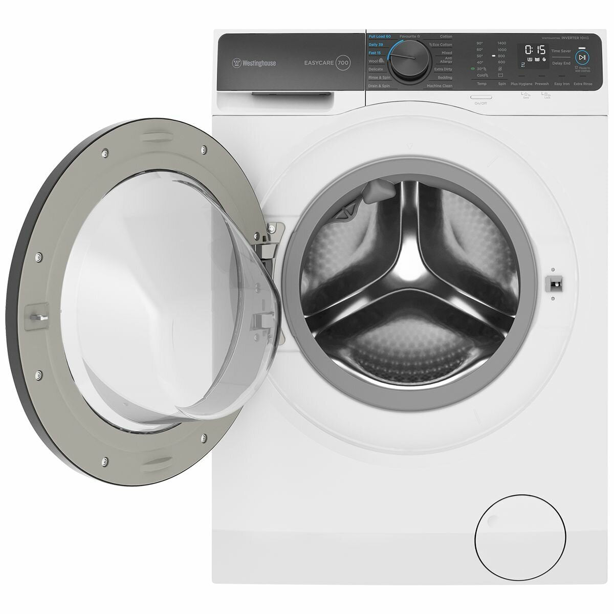 Westinghouse WWF1044M7WA 10kg White EasyCare 700 Front Load Washing Machine - Westinghouse Factory Seconds