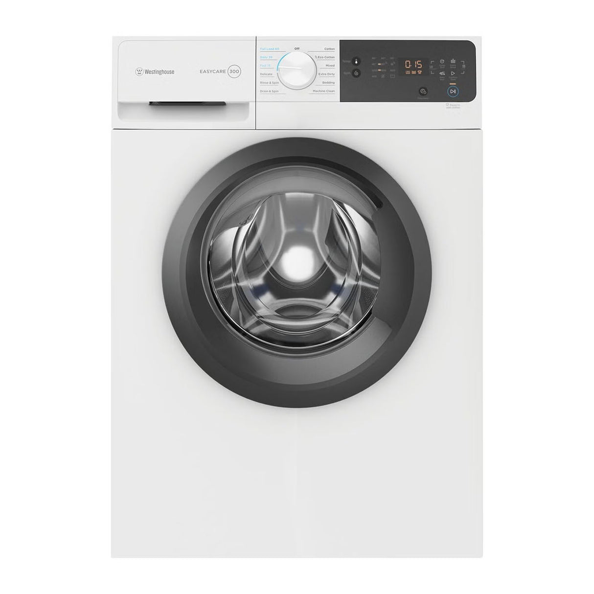 Westinghouse WWF7524N3WAS EasyCare 300 7.5kg Front Load Washing Machine - Westinghouse Factory Seconds