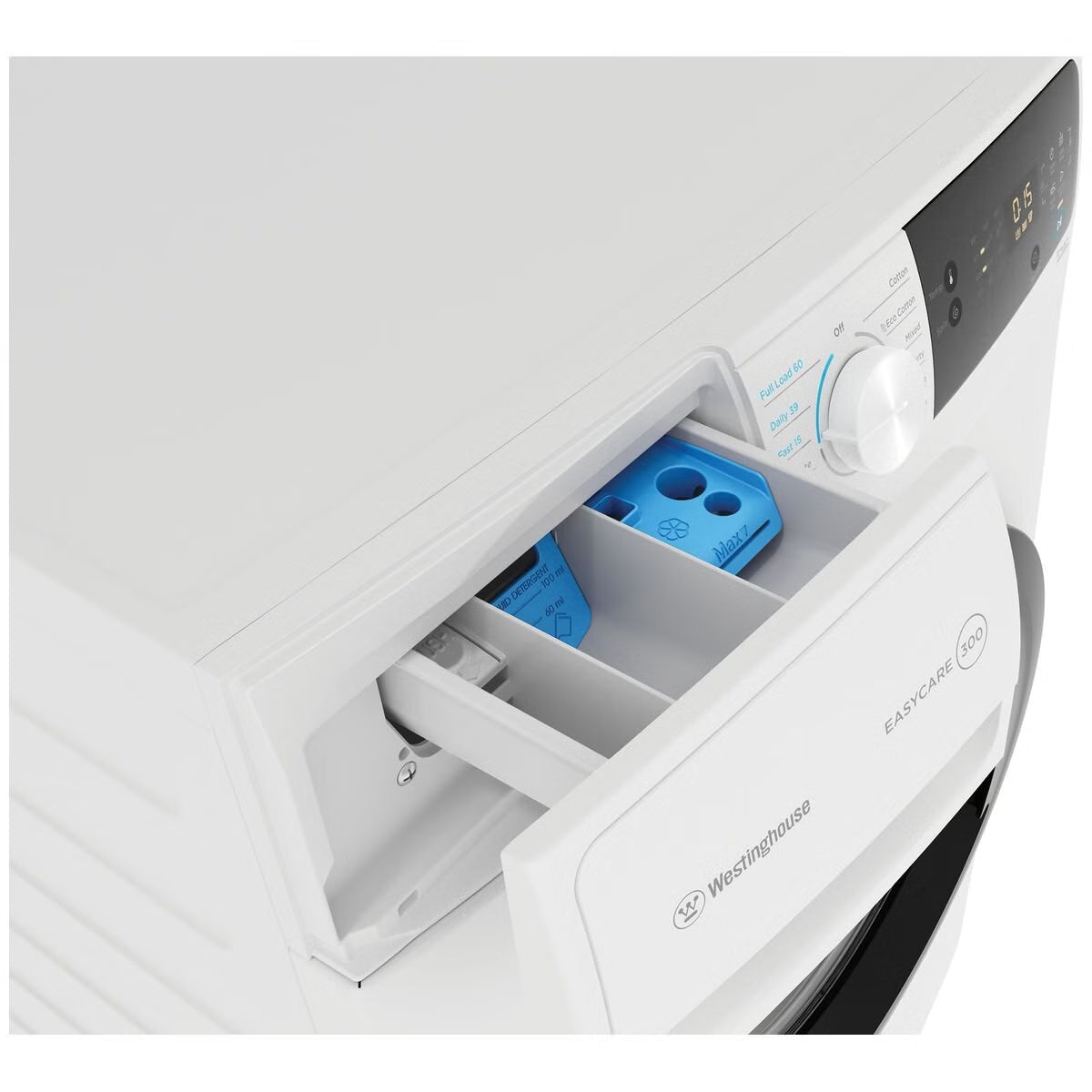 Westinghouse WWF7524N3WAS EasyCare 300 7.5kg Front Load Washing Machine - Westinghouse Factory Seconds