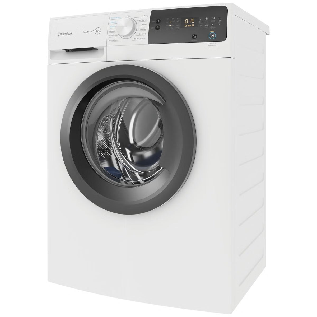 Westinghouse WWF7524N3WAS EasyCare 300 7.5kg Front Load Washing Machine - Westinghouse Factory Seconds