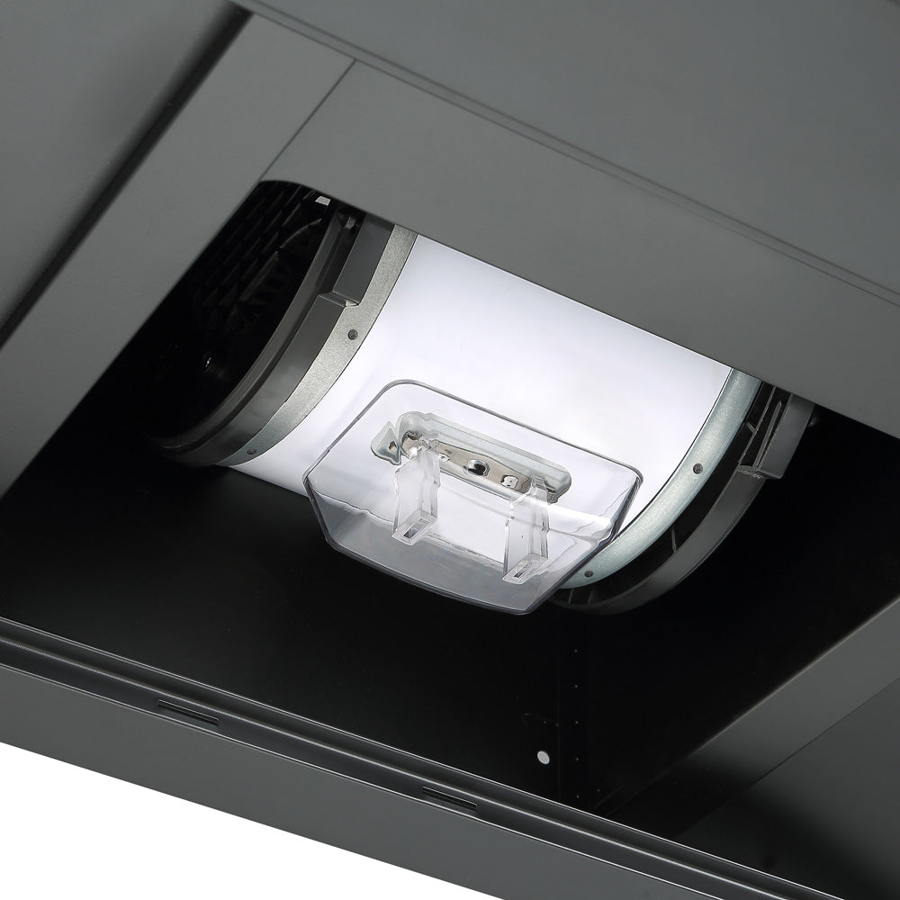 Whirlpool WT9BTABC 90cm Auto Clean T-Box Canopy Rangehood