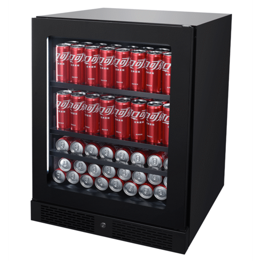 Artusi ABC142BV Beverage Centre, Reversable Door, Matte Black