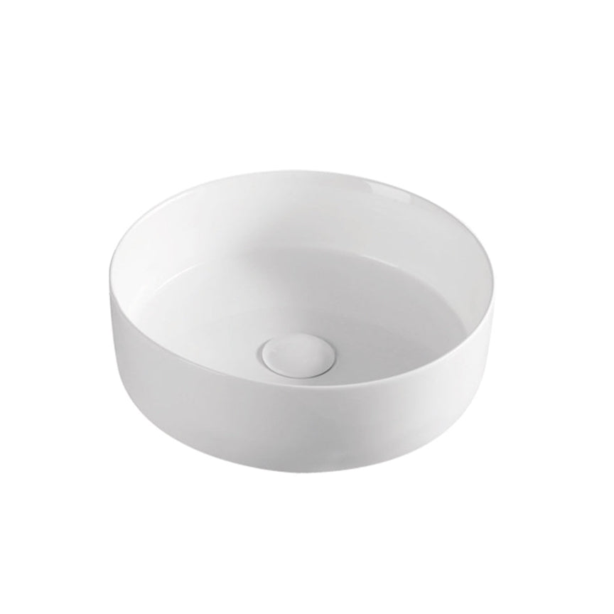 Aulic Dove 360mm Diameter Basin - White Gloss, XECB-080GW