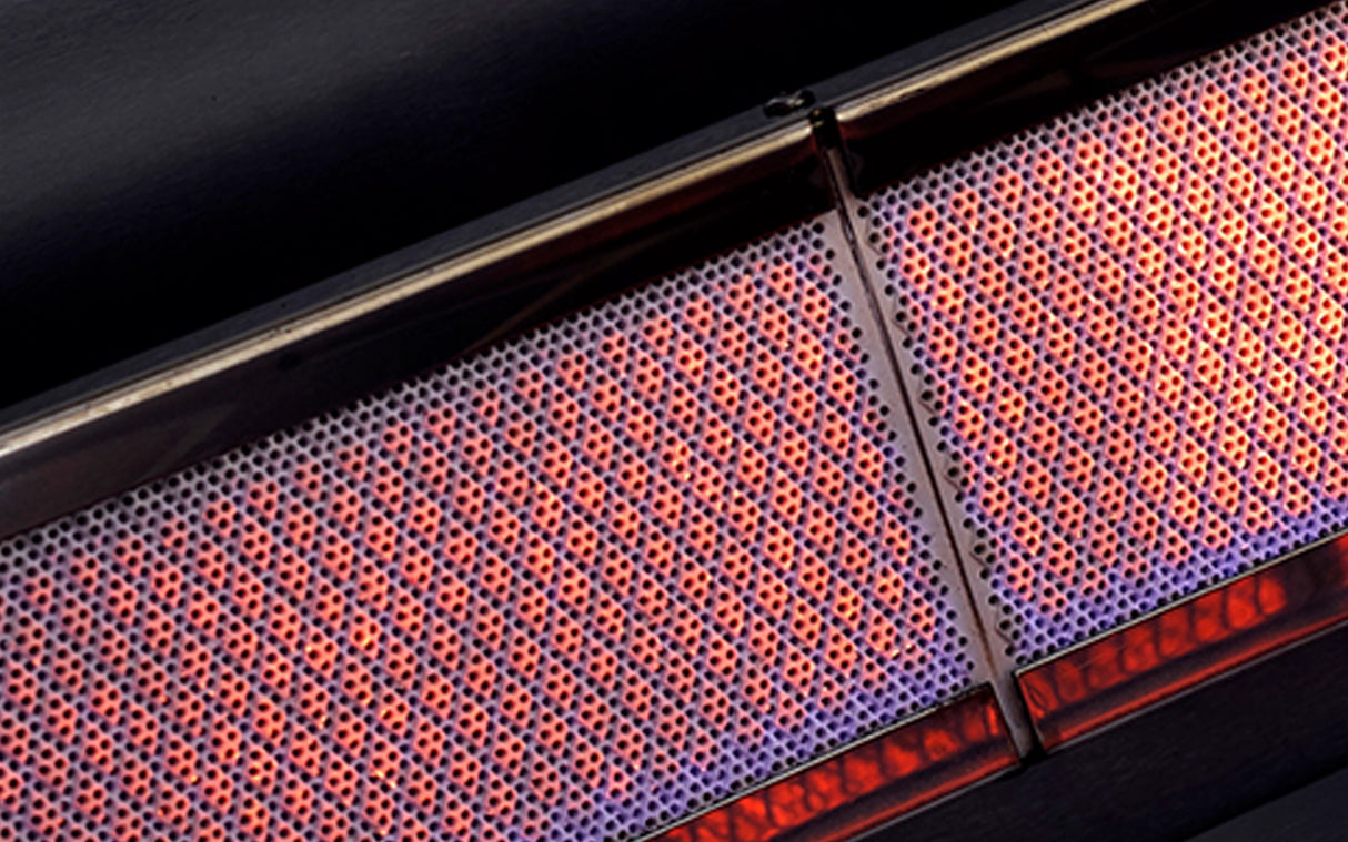 CROSSRAY GD4KW-09 Premium XPlor 4 Burner Black Finish Gas BBQ Outdoor Kitchen with Drinks Fridge, White Top