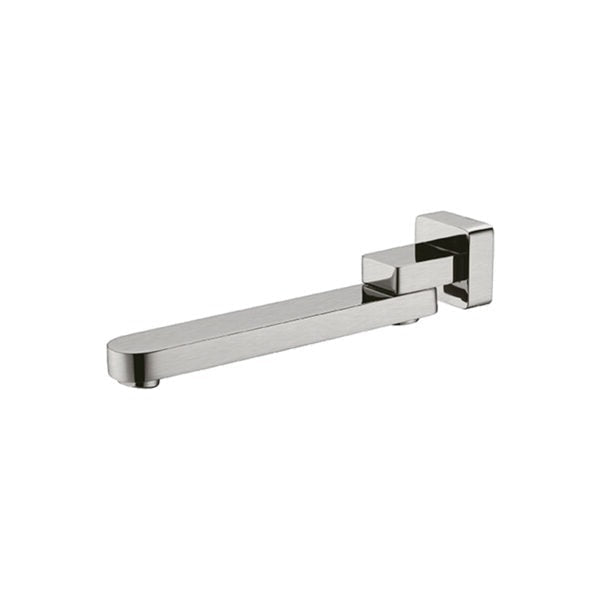 Nero NR207BN Bianca Swivel Bath Outlet - Brushed Nickel