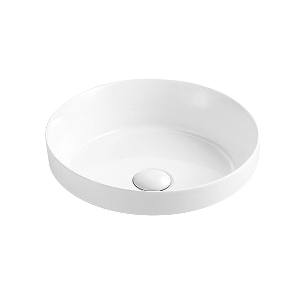 Seima 192626 Arko 356 Semi-Inset Basin, No taphole, Gloss White