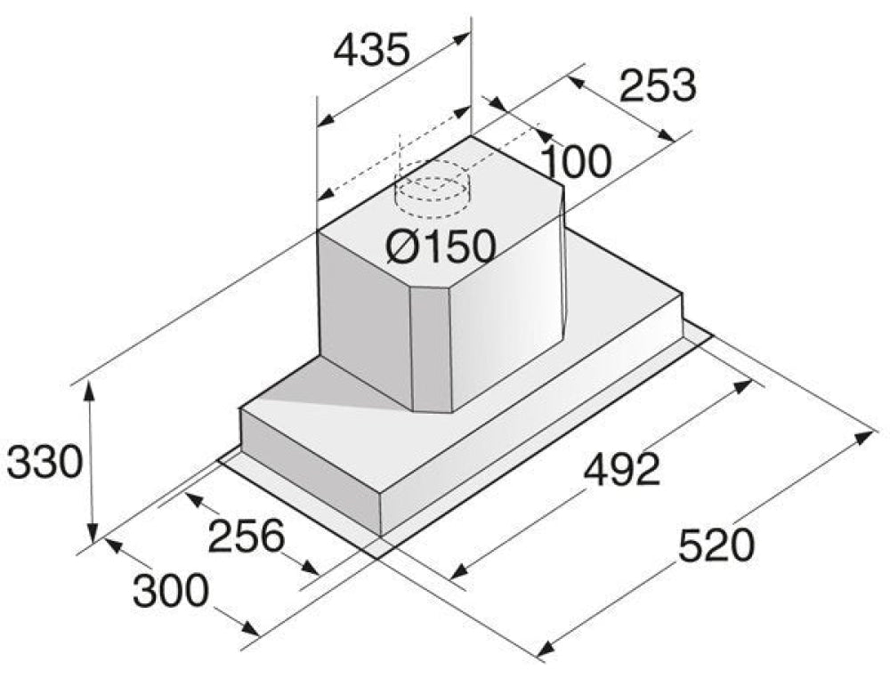 ASKO 52cm Under Cupboard Rangehood CC4525S - ASKO Factory Seconds - Undermount Rangehoods