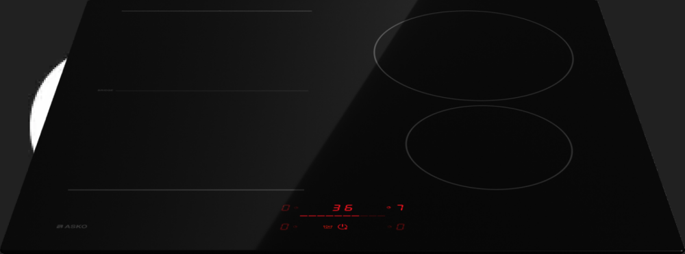 ASKO 60cm 4 Zone Bridge Induction Cooktop HI2642FBG1 - ASKO Factory Seconds - Induction Cooktop