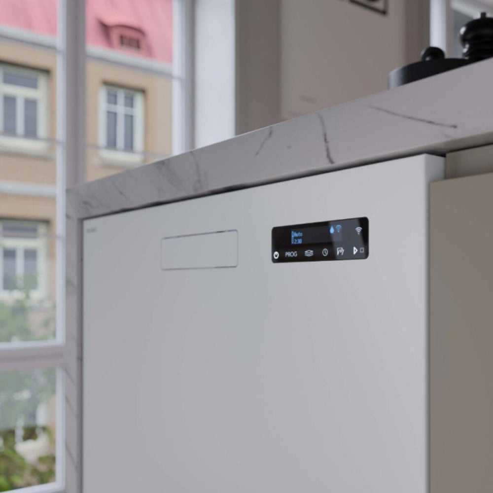 ASKO 60cm Classic Built-In Dishwasher White DBI343IDWAU - ASKO Factory Seconds - Built Under Dishwashers