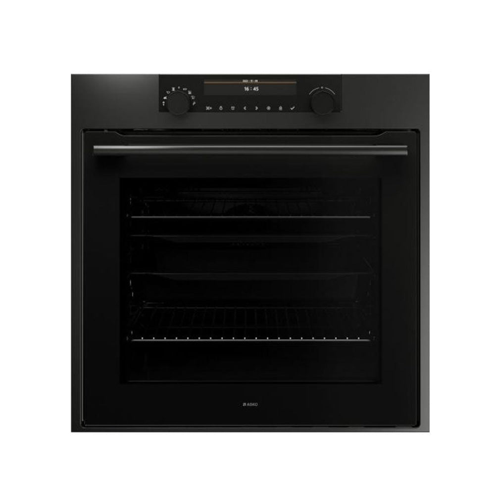 ASKO 60cm Pyrolytic Built-In Craft Oven Graphite Black OP8687A1 - ASKO Factory Seconds - Electric oven