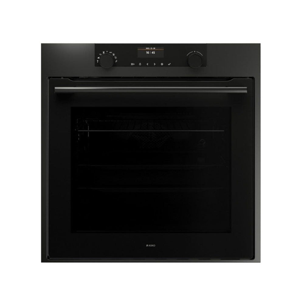 ASKO 60cm Pyrolytic Craft Built-In Oven Graphite Black OP8664A1 - ASKO Factory Seconds - Electric oven