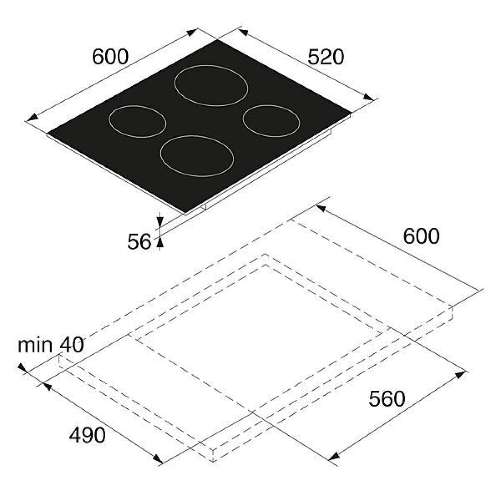 ASKO 60cm Stainless Steel Electric Oven & Induction Cooktop Bundle ASKO01 - New Clearance - Packages