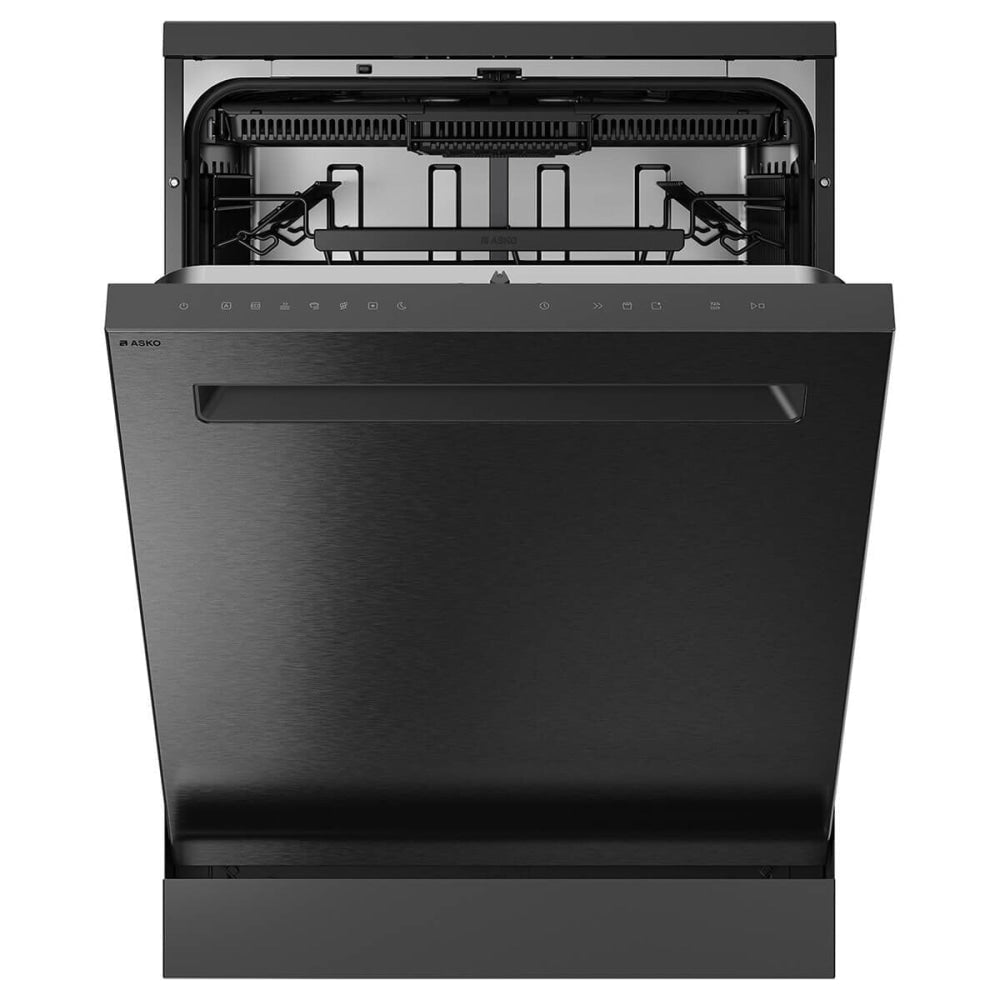 ASKO HDFS143BBSAU 60cm Core Freestanding Dishwasher Black Steel - ASKO Ex Display - Standard Dishwasher