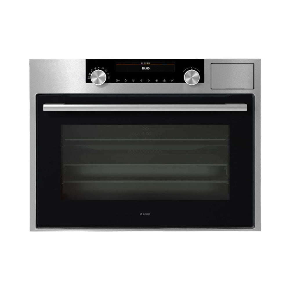 ASKO OCS8487S 45cm Compact Craft Combination Oven with Full Steam Stainless Steel - ASKO Factory Seconds - Compact