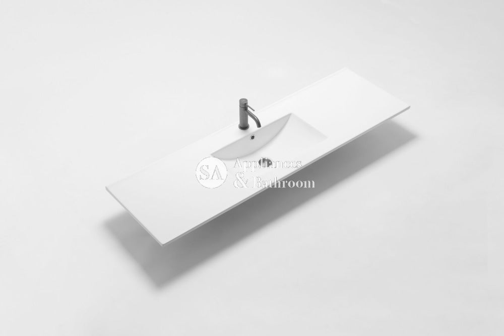 Aulic 1500mm Ainsley Wall Hung Vanity Single Bowl CAWH54-1500-ST66 Ceremic Top Vanity Units