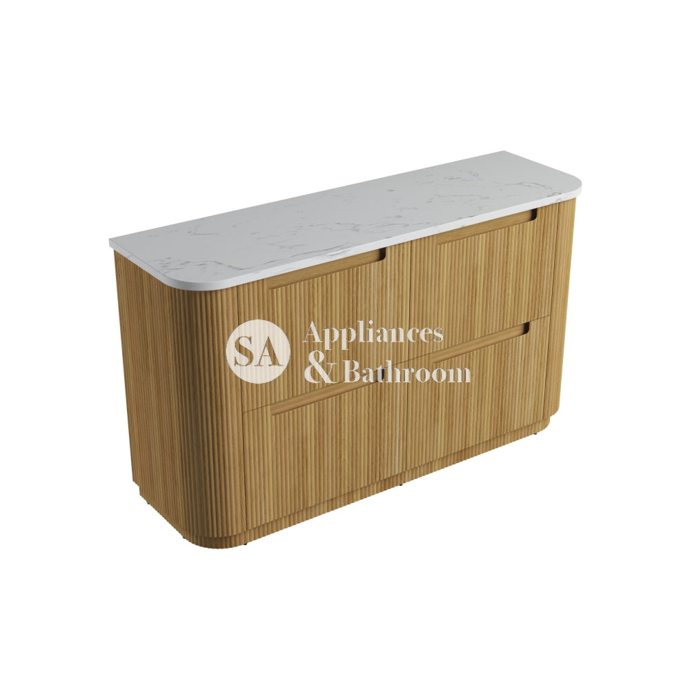 Aulic 1500mm Varcelli Floorstanding Vanity with Solid Surface Top Cato Top CA58-1500-ST26FT Vanity Units