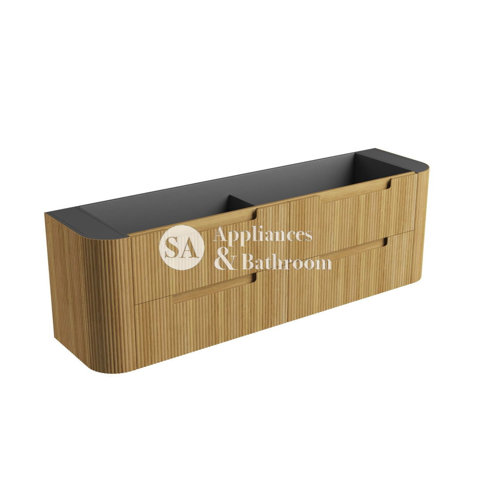 Aulic 1800mm Varcelli Tier Wall Hung Vanity CAWH54-1800-ST Cabinet Only Vanity Units