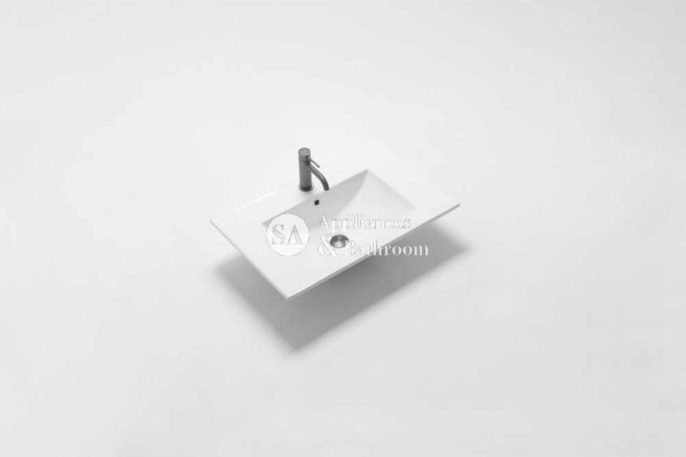 Aulic 600mm Ainsley Wall Hung Vanity CAWH54-750-ST Ceremic Top Vanity Units