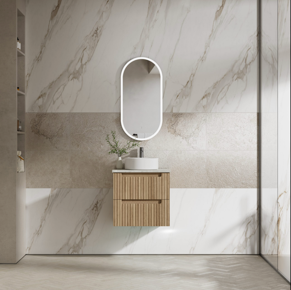 Aulic 600mm Lovina Tier Wall Hung Vanity CAWH55-600 Vanity Units