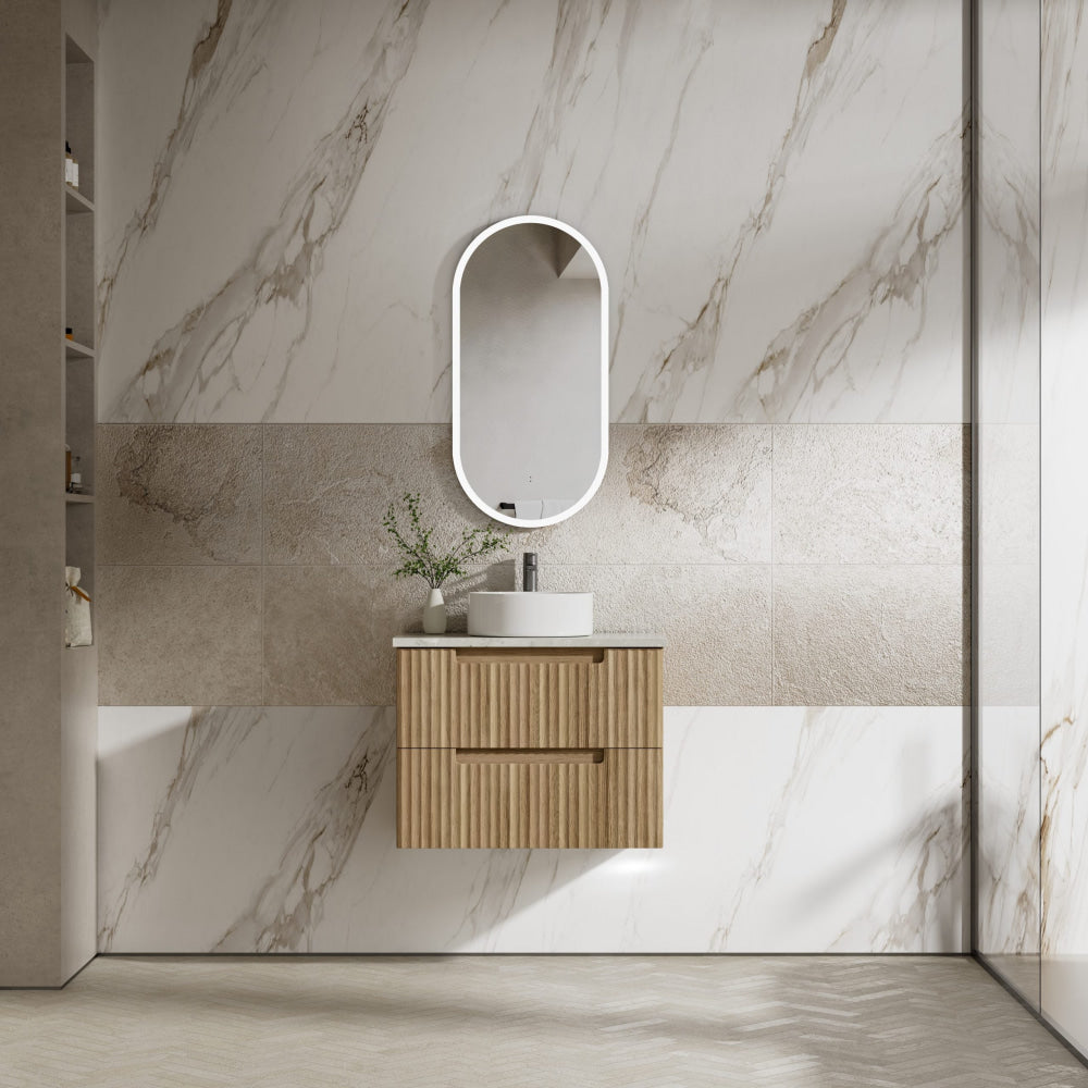 Aulic 750mm Lovina Tier Wall Hung Vanity CAWH55-750 Vanity Units