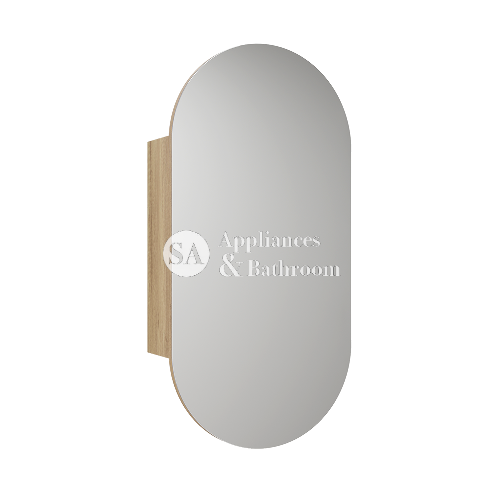 Aulic Beau Monde Oblong Carita Shaving Cabinet 450 x 900mm SCBM-450-CR Mirrors & Cabinets