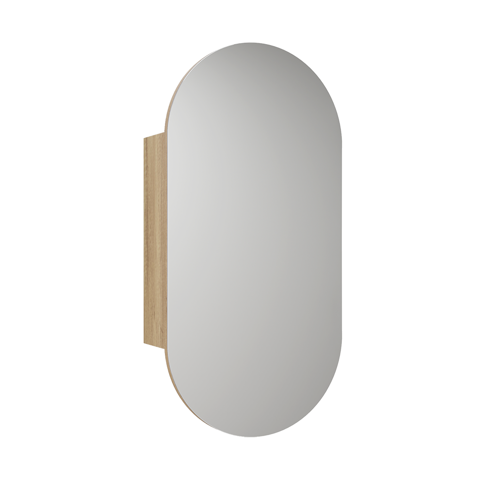 Aulic Beau Monde Oblong Carita Shaving Cabinet 450 x 900mm SCBM-450-CR Mirrors & Cabinets