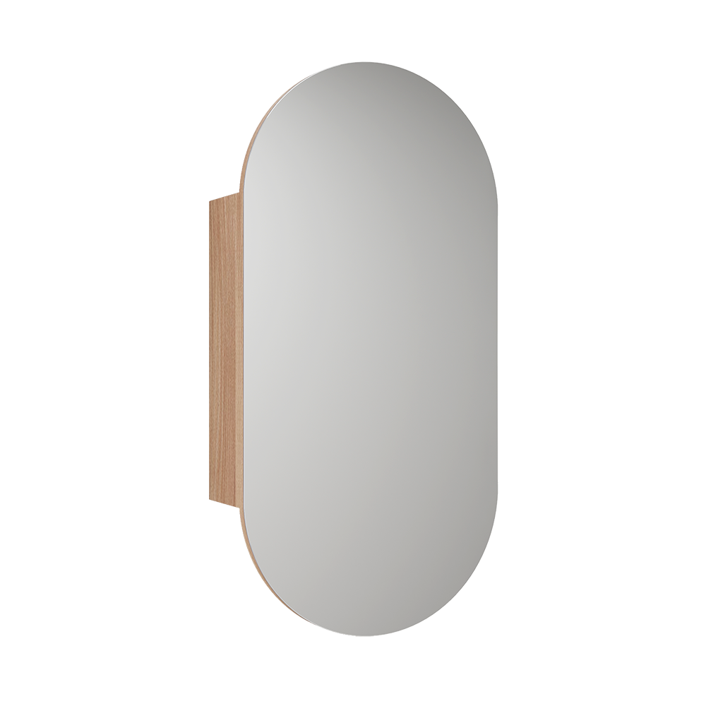 Aulic Beau Monde Oblong Mia Shaving Cabinet 450 x 900mm SCBM-450-MIA Mia Mirrors & Cabinets