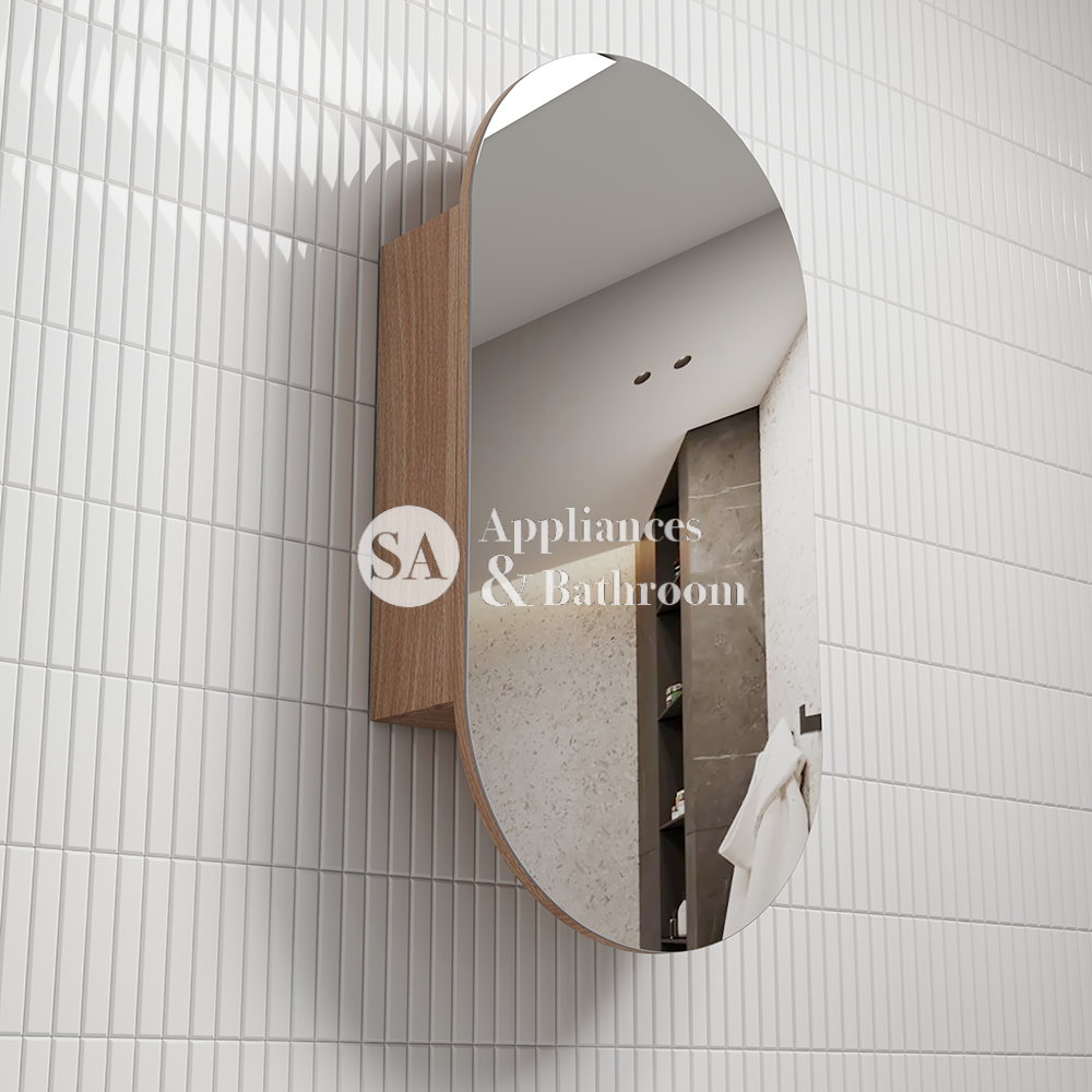 Aulic Beau Monde Oblong Mia Shaving Cabinet 450 x 900mm SCBM-450-MIA Mia Mirrors & Cabinets
