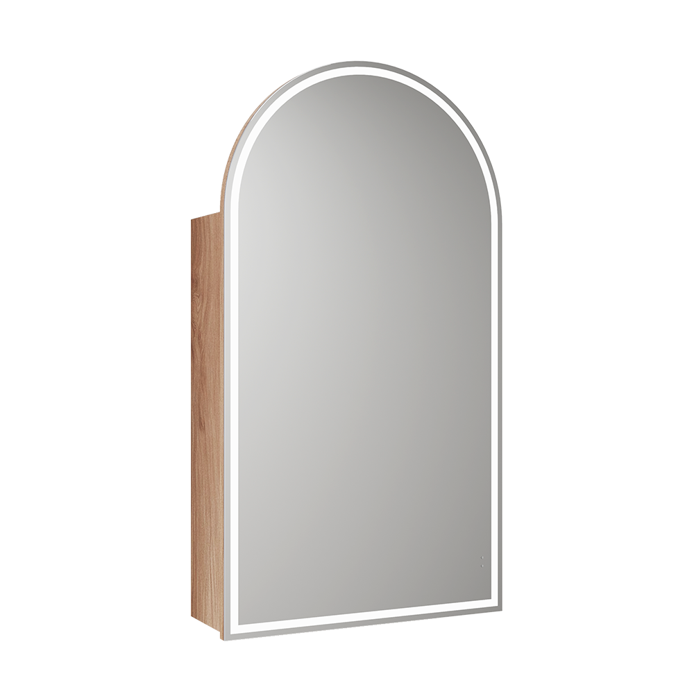 Aulic Canterbury Arch LED Mia Shaving Cabinet 500 x 900mm LSCCAN-500-MIA Mia Mirrors & Cabinets
