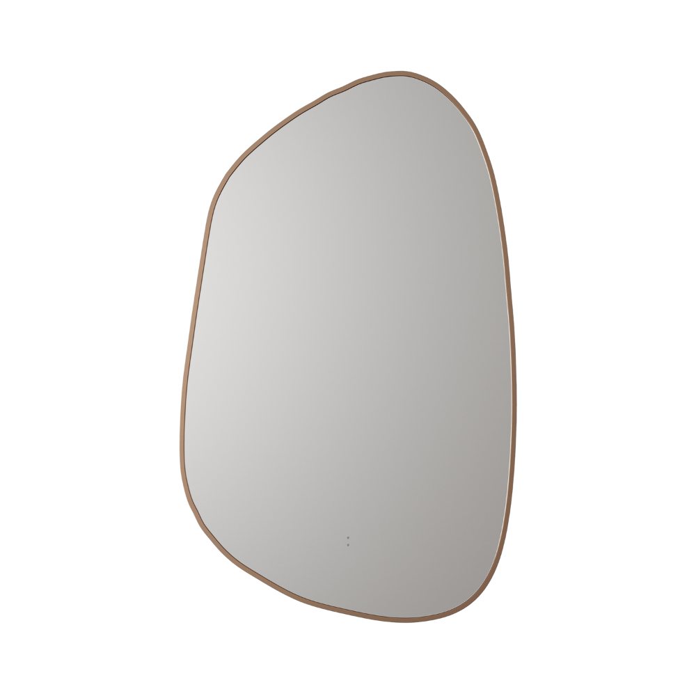 Aulic Tarcoola Asymmetric LED Mirror Brushed Bronze 550 x 900mm LMTAR-550-BZ Brushed Bronze Mirrors