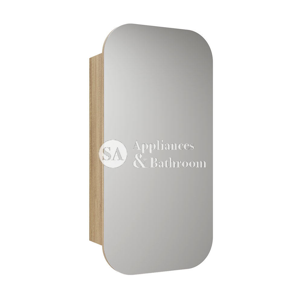 Aulic Vienna Carita Shaving Cabinet 450 x 900mm SCVIE-450-CR Mirrors & Cabinets