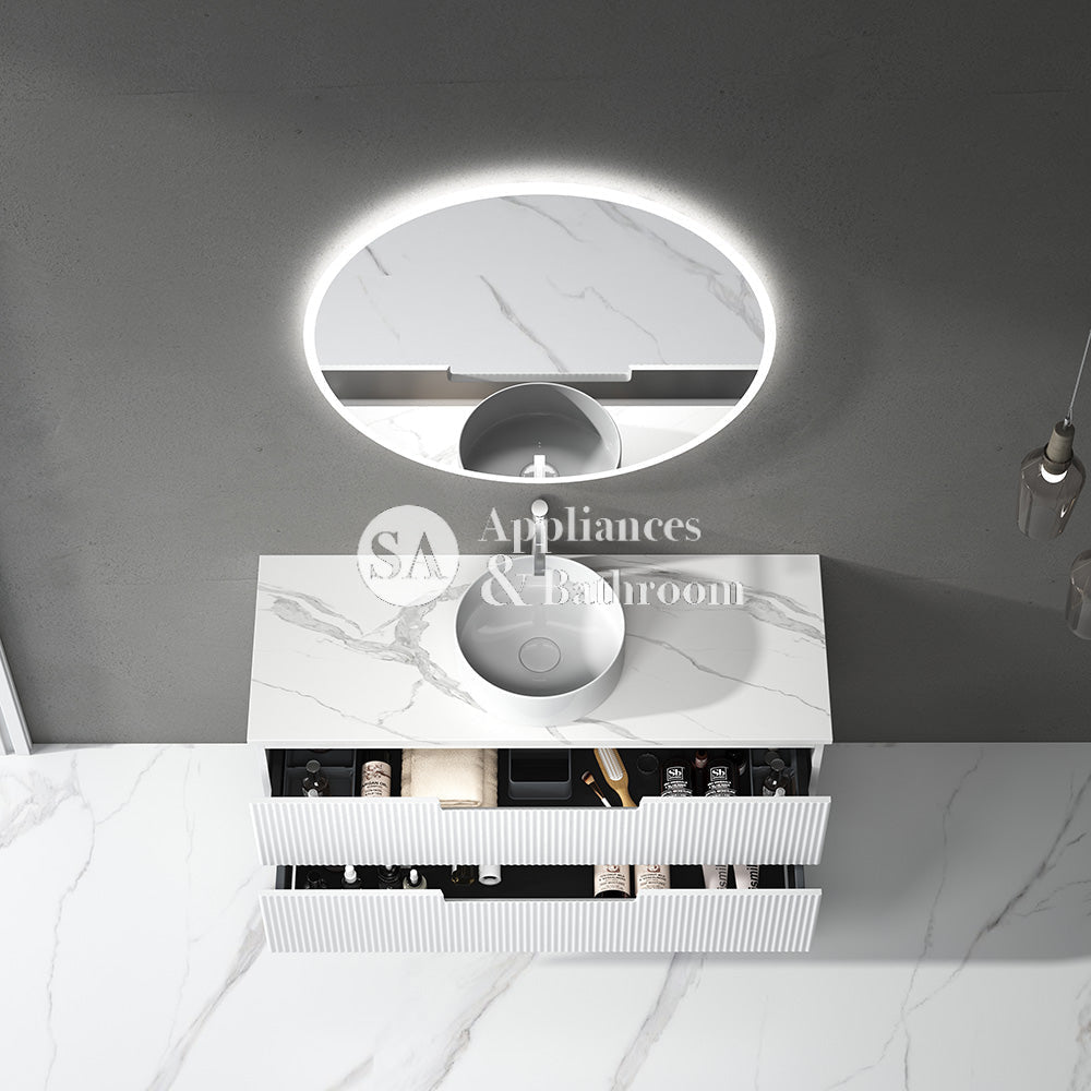 Aulic Windsor Round LED Mirror 700mm Frameless LMWIN-700 Frameless Mirrors