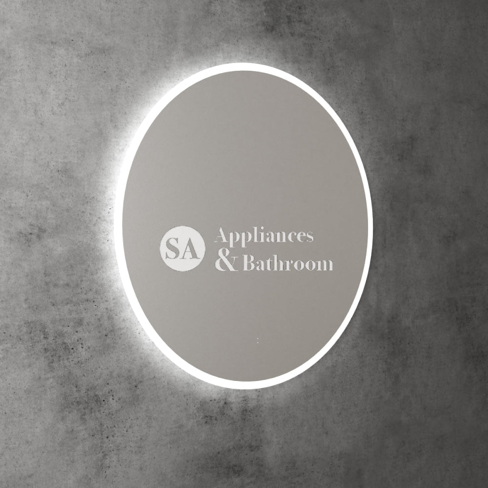 Aulic Windsor Round LED Mirror 900mm Frameless LMWIN-900 Frameless Mirrors